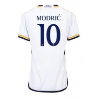 Real Madrid Luka Modric #10 Fußballbekleidung Heimtrikot Damen 2023-24 Kurzarm